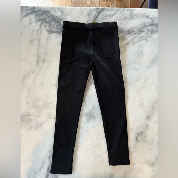 NWT Kate Spade Toddler Zipper Black Leggings Sz 4Y #0759 - Picture 3 of 5